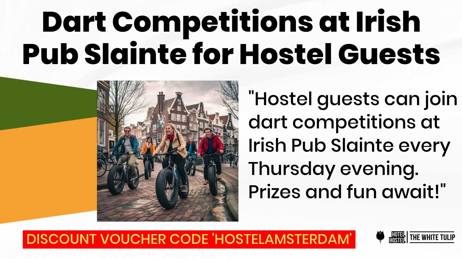 Dart Competitions at Irish Pub Slainte for Hostel Guests