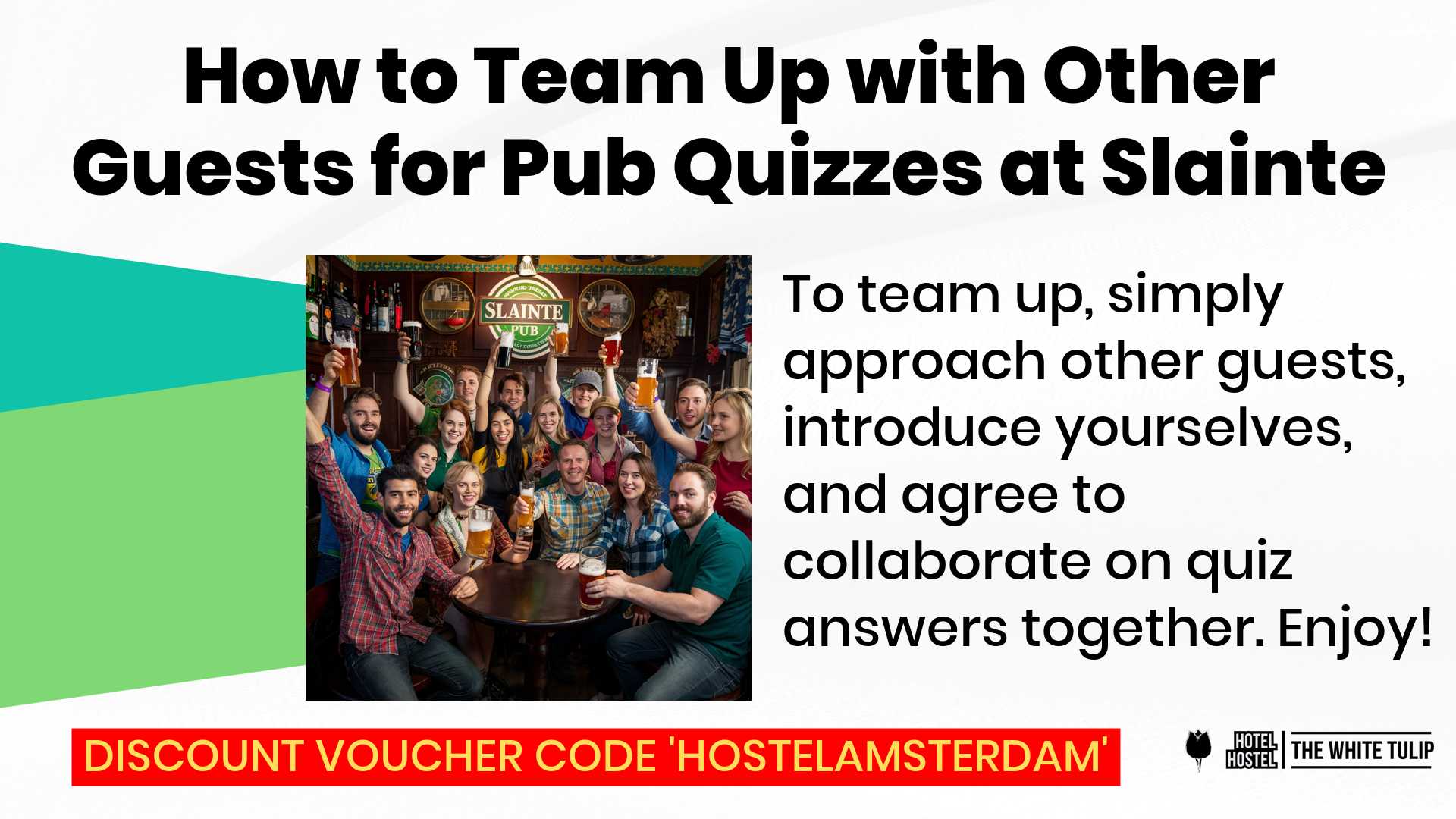 How to Team Up with Other Guests for Pub Quizzes at Slainte